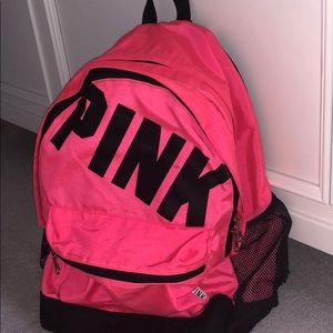 PINK VS backpack